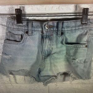 Stylish Gray Kids Denim Shorts